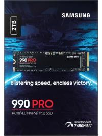 SAMSUNG 2TB 990 PRO 7450/6900MB/s M.2 NVMe MZ-V9P2T0BW SSD 